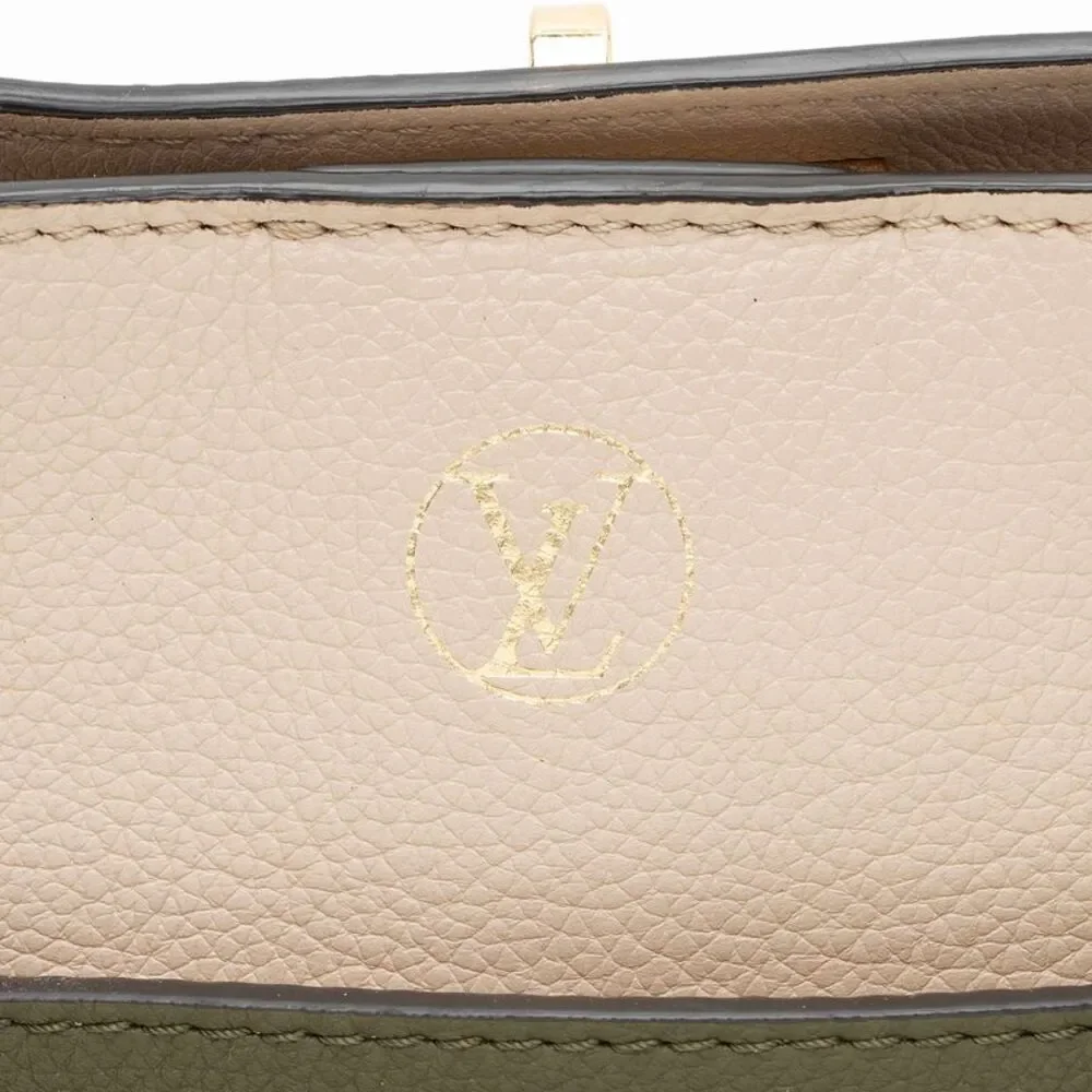 Louis Vuitton Calfskin Monogram Canvas On My Side MM Tote - Picture 10 of 14